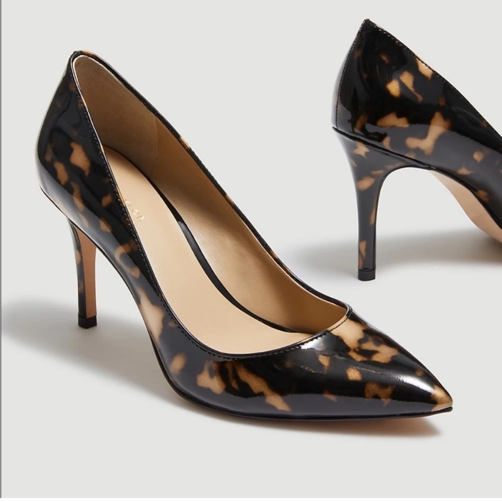 New Ann Taylor Mila tortoise pump